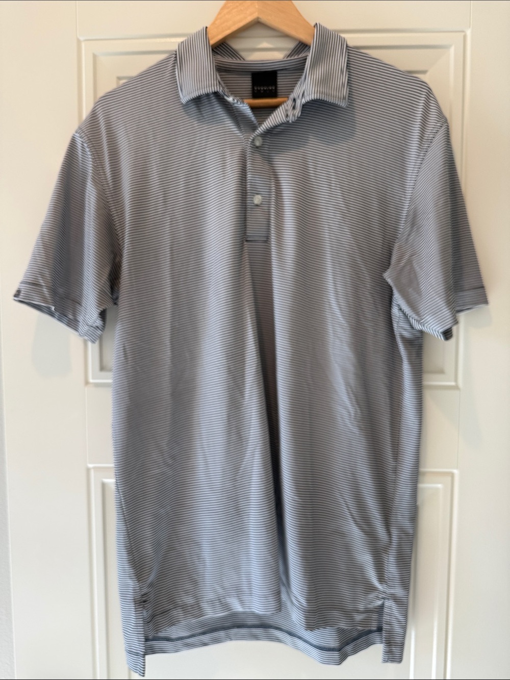 Dunning Stripe Men's Polo Shirt